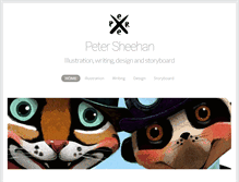 Tablet Screenshot of petersheehan.com